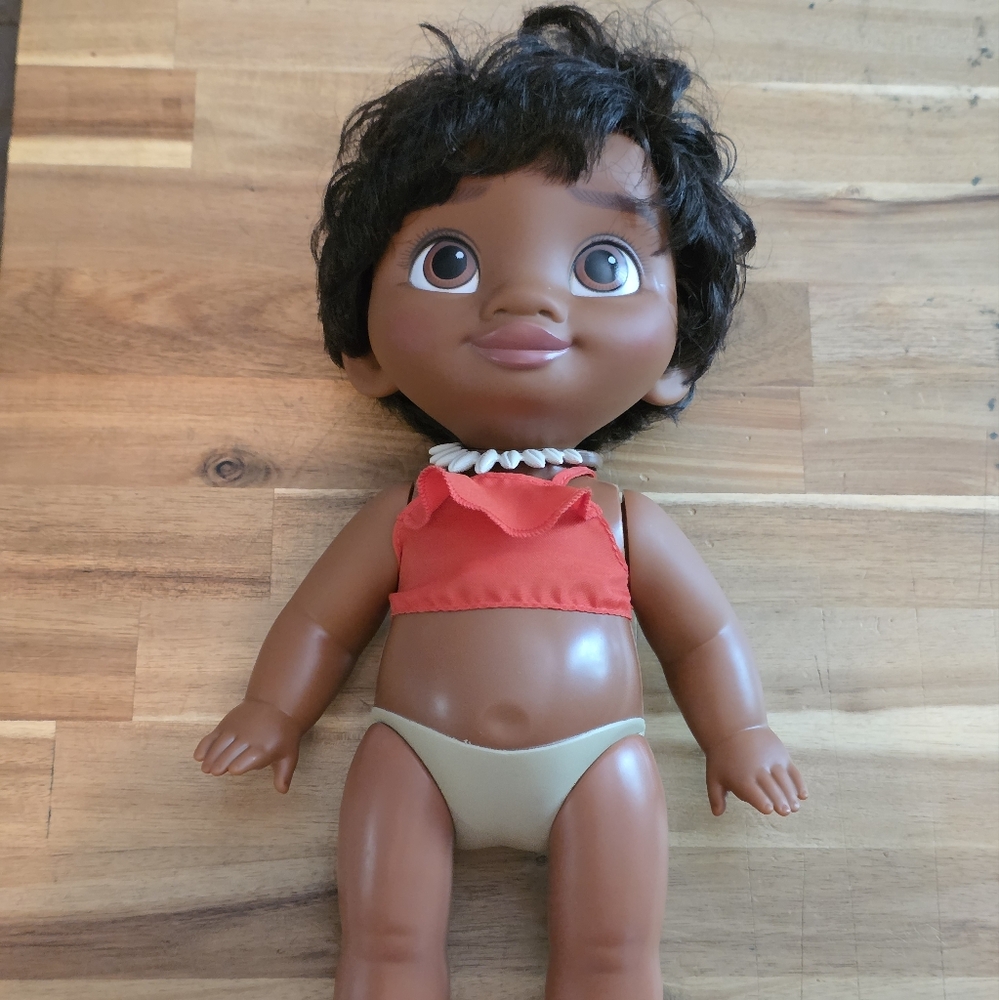 Disney Store Animator Collection Princess Moana Toddler Baby Doll